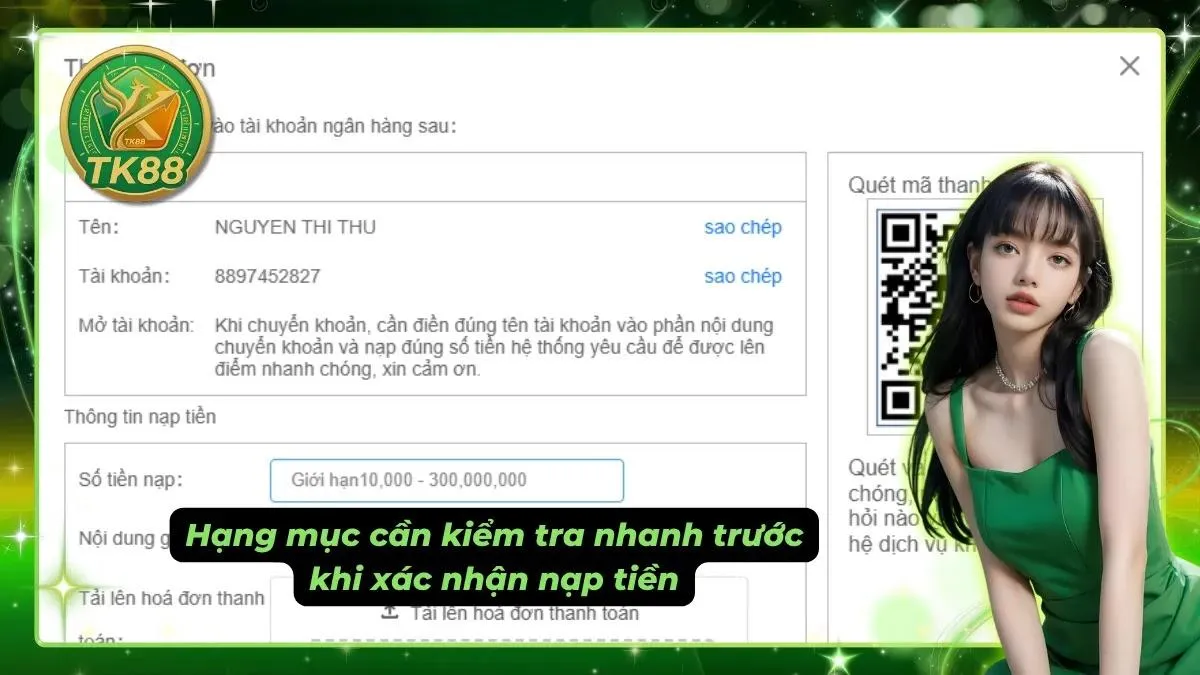 Đối chiếu dữ liệu trước khi gửi giúp đảm bảo tiền vào đúng nơi