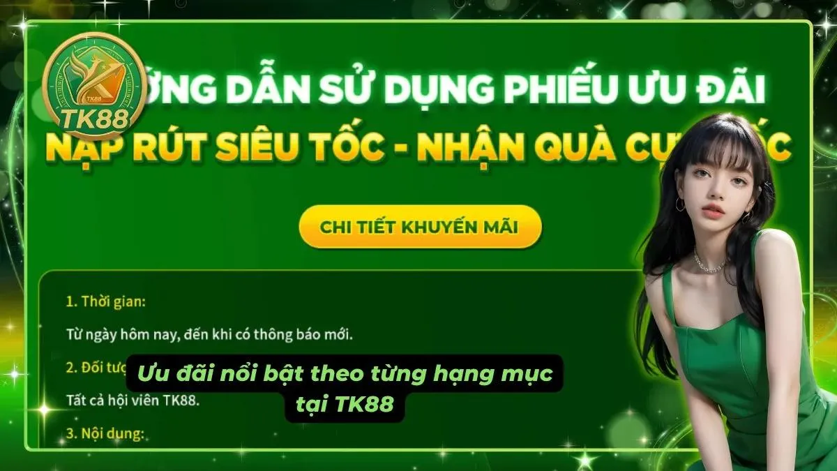 Ưu đãi được chia theo nhóm giúp dễ lựa chọn theo nhu cầu