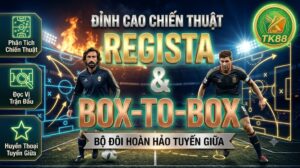 Phân tích chiến thuật sự kết hợp hoàn hảo giữa nhạc trưởng lùi sâu Regista (Andrea Pirlo) và tiền vệ con thoi Box-to-Box (Steven Gerrard) - Cẩm nang bóng đá TK88